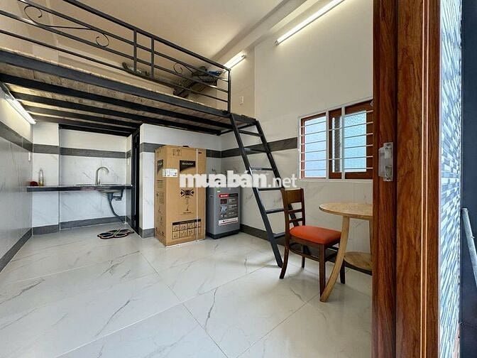 Căn Hộ Duplex - Máy giặt riêng Cửa Sổ Thoáng Mát Ngay Nguyễn Thái Sơn