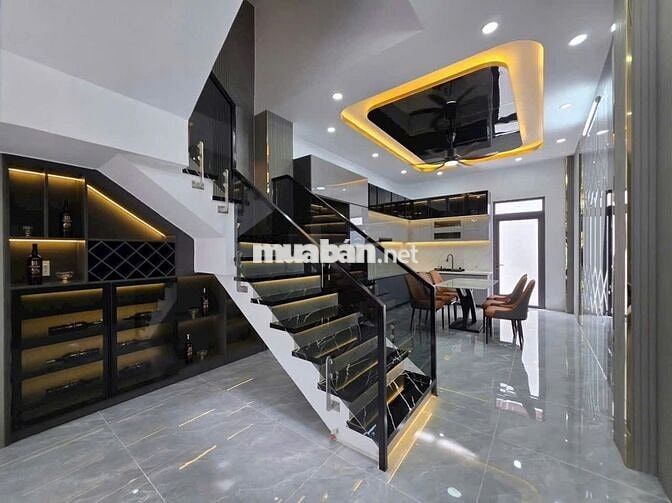 2 Căn Nhà Xây Mới 1716 Huỳnh Tấn Phát  Nhà Bè  Giáp Q7 Full Nội Thất