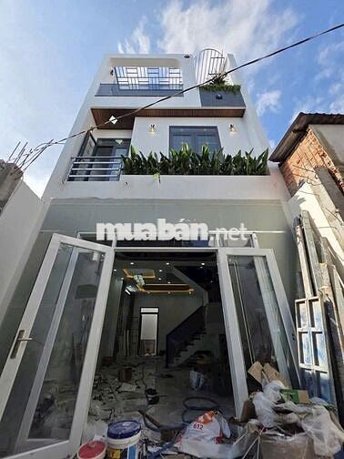 2 Căn Nhà Xây Mới 1716 Huỳnh Tấn Phát  Nhà Bè  Giáp Q7 Full Nội Thất