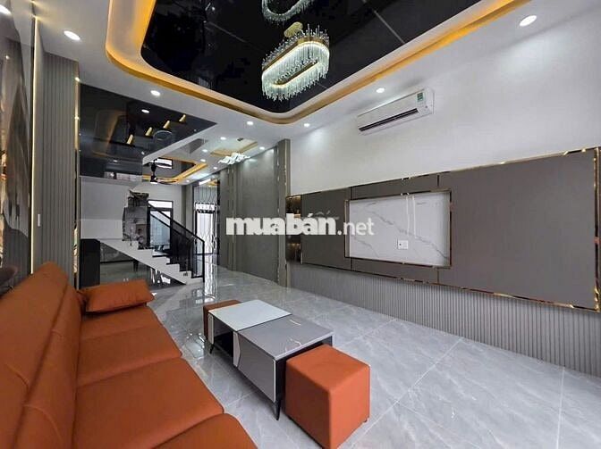 2 Căn Nhà Xây Mới 1716 Huỳnh Tấn Phát  Nhà Bè  Giáp Q7 Full Nội Thất