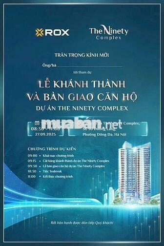 Bán căn hộ cao cấp vị trí trung tâm Hà Nội ,số 90 đường Láng