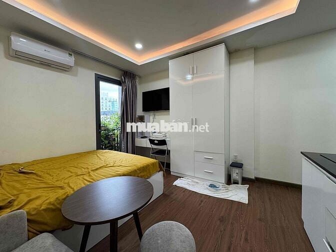 💫CHO THUÊ STUDIO BAN CÔNG 35M2 FULL NT_GẦN CV LÊ VĂN TÁM - TRỐNG SẴN✅