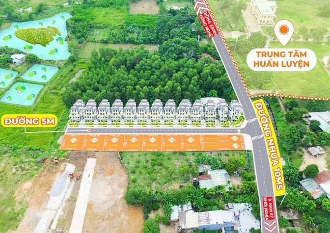 Siêu phẩm 30 lô Hoà Vang, sát mặt tiền đường nhựa DH8, giá cực kỳ tốt
