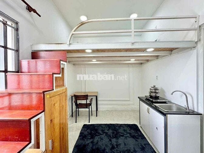 Ở NGAY! PHÒNG DUPLEX CỬA SỔ ĐÓN GIÓ GẦN CV LÀNG HOA GV CÓ THANG MÁY
