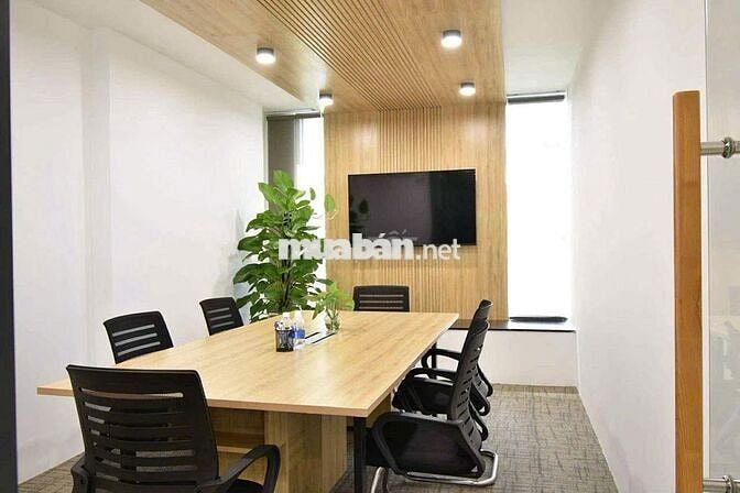 Cho thuê văn phòng có lễ tân - rộng rãi - thuận tiện di chuyển q4,1,8