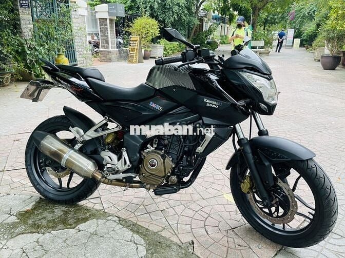 KAWASAKI NS 200 ĐEN NGUYÊN ZIN BIỂN 29A