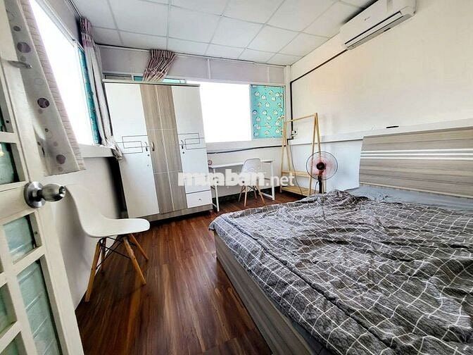 Căn Hộ 1 PN Có máy giặt Riêng Ngay Lê Văn Sỹ Thoáng Cửa Sổ 2 Phía