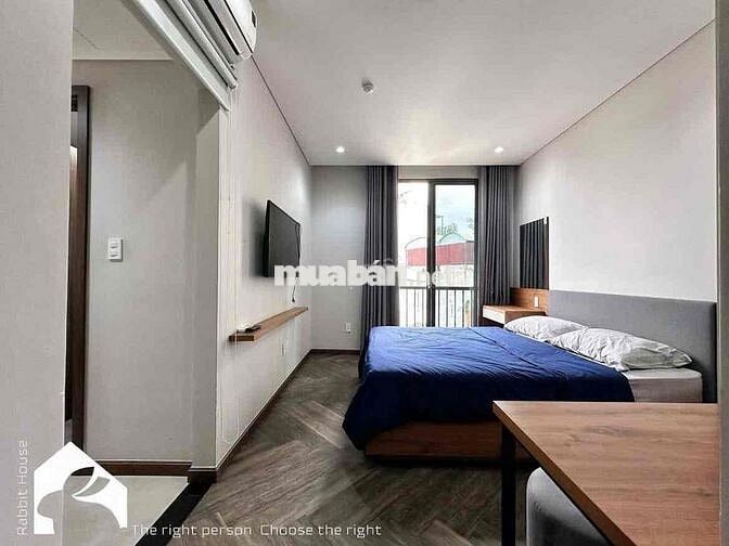 CĂN HỘ 1PN BANCOL RỘNG QUÂNN CẦU GIẤY CHO THUÊ FULL NT MỚI XÂY 100%