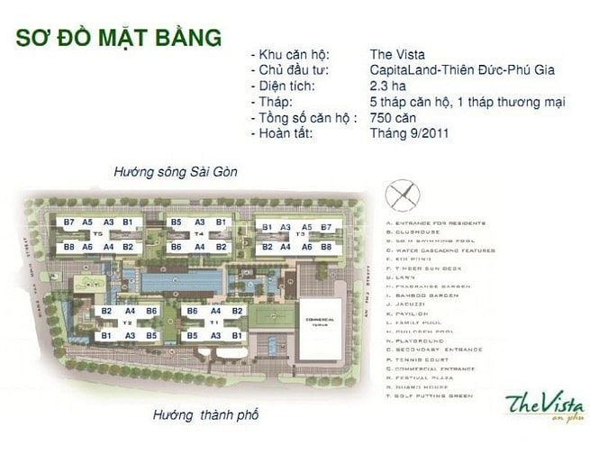 Bán Căn hộ tại The Vista An Phú tầng trung gồm 3 phòng ngủ 142m2