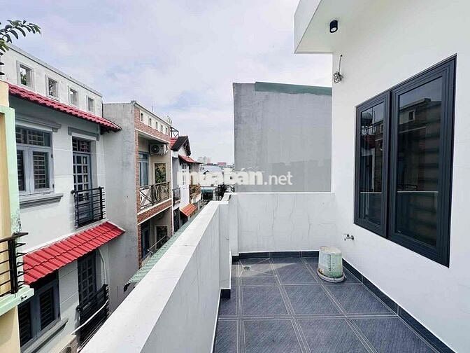 3 TẦNG MÁI BTCT - 3PN - SÂN THƯỢNG 40m2 - HẺM 3M THÔNG RA SONG HÀNH
