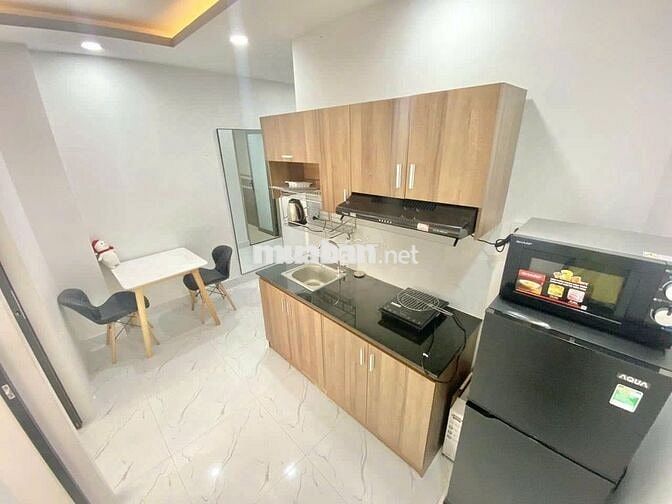 2PN RỘNG 45M2 - NGUYỄN VĂN ĐẬU,P7,BÌNH THẠNH - BAN CONG,FULL NỘI THẤT