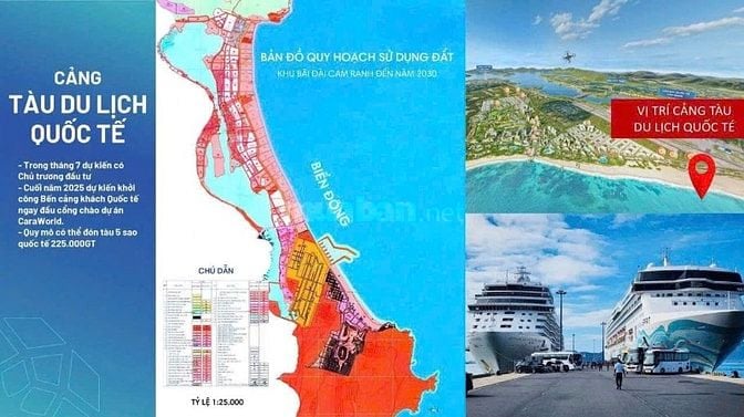 Biệt Thự Caraworl Cam Ranh - View Biển DT: 700m2 SHR Lâu Dài Chỉ 27ty5