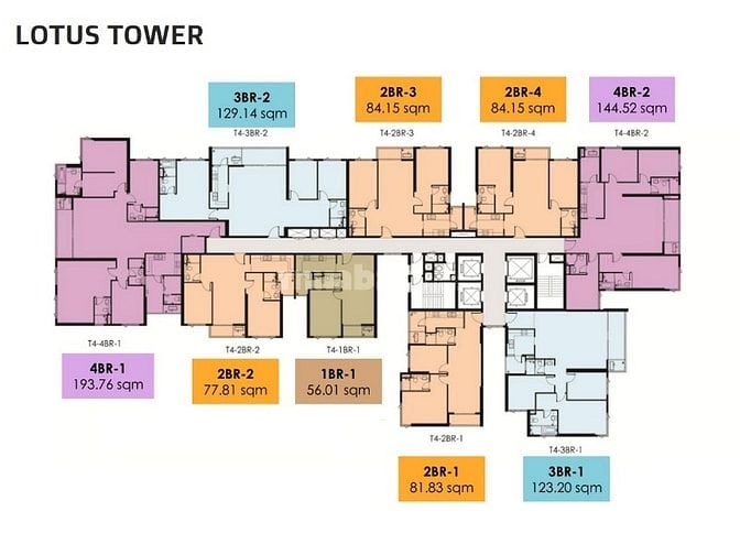 Bán Căn hộ tại Vista Verde Thạnh Mỹ Lợi tầng cao gồm 4 phòng ngủ 213m2