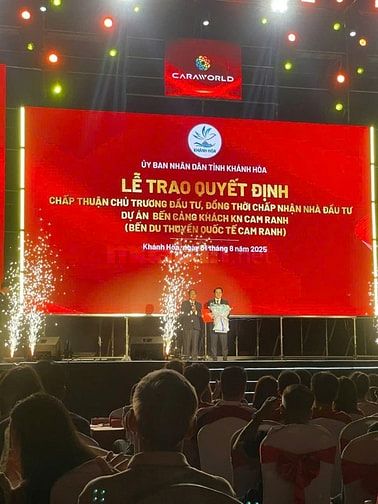 Biệt Thự Caraworl Cam Ranh - View Biển DT: 700m2 SHR Lâu Dài Chỉ 27ty5