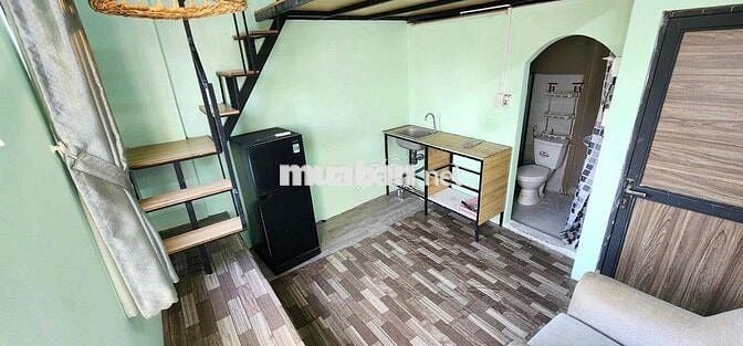 CHO THUÊ DUPLEX GIÁ RẺ ĐƯỜNG PHAN VĂN KHOẺ FULL NỘI THẤT BANCOL CỬA SỔ