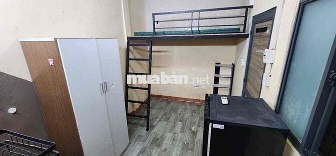 CHO THUÊ DUPLEX GIÁ RẺ ĐƯỜNG PHAN VĂN KHOẺ FULL NỘI THẤT BANCOL CỬA SỔ