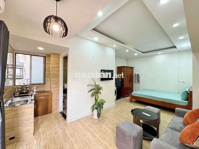 Căn Hộ 1 PN Tách Bếp Đẹp Thoáng Gần Chợ Bàn Cờ Q3