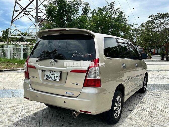TOYOTA INNOVA 2016E 2.0 MT