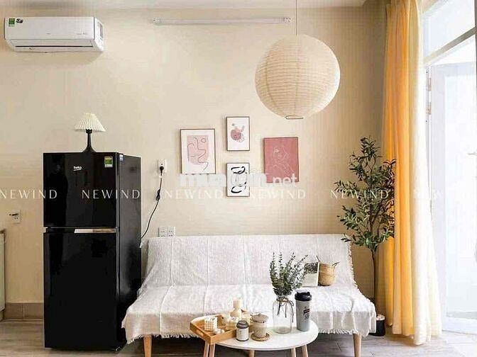 Căn hộ 30m2, ban công lớn, Full nội thất, Phan Đăng Lưu, Bình Thạnh