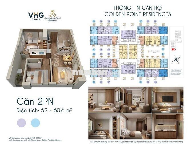 Bán chung cư nhà ở xã hội Golden Point Kiến An- Hải Phòng.