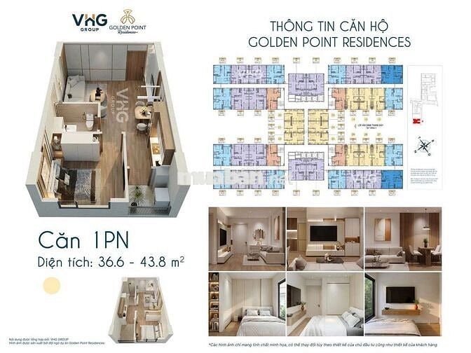 Bán chung cư nhà ở xã hội Golden Point Kiến An- Hải Phòng.