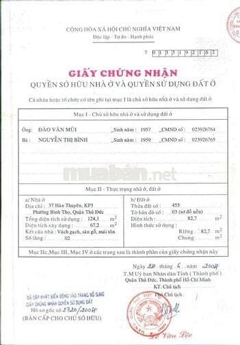 mặt tiền Hàn Thuyên đã hoàn công