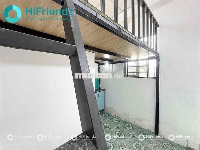 CĂN GÁC GIÁ RẺ - NGAY ĐẠI HỌC IUH - SÁT BÌNH THẠNH - CỬA SỔ THOÁNG