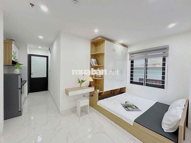 Phòng studio 35m2_cửa sổ lớn_full nt_Phan Xích Long, Phú Nhuận