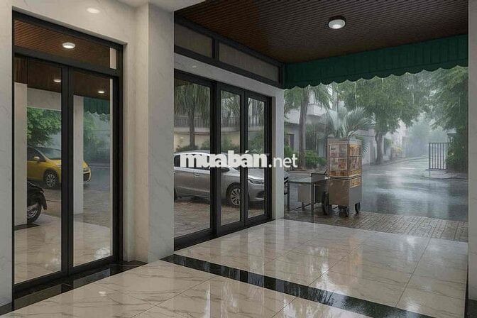 mb góc 2mt triệt lầu sân đậu xe rộng ngang 8m 21tr/tháng