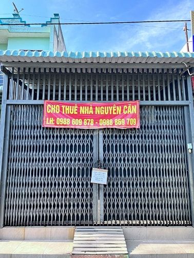 Cho thuê nhà mới nguyên căn mặt tiền đường nội bộ KDC Mỹ Yên, Chợ Gò Đ