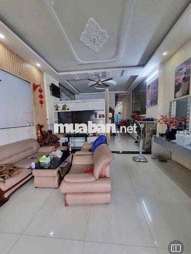 BÁN NHÀ MẶT TIỀN 1 TRỆT 2 LẦU KDC PHÚ GIA 2 TRẢNG DÀI CHO THUÊ 120TR