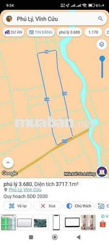 Nhà đất vườn 3.684m2. Nhà, đất vườn, ao nhỏ