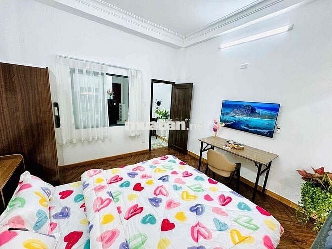 Căn Hộ 1 Phòng Ngủ Ban Công Máy Giặt Riêng Tại Nguyễn Hữu Cảnh BT