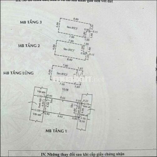 NHÀ 4 TẦNG_ 5PN_ TRẦN THỊ BÁO,Q.TP_ GIÁ 6,2 TỶ