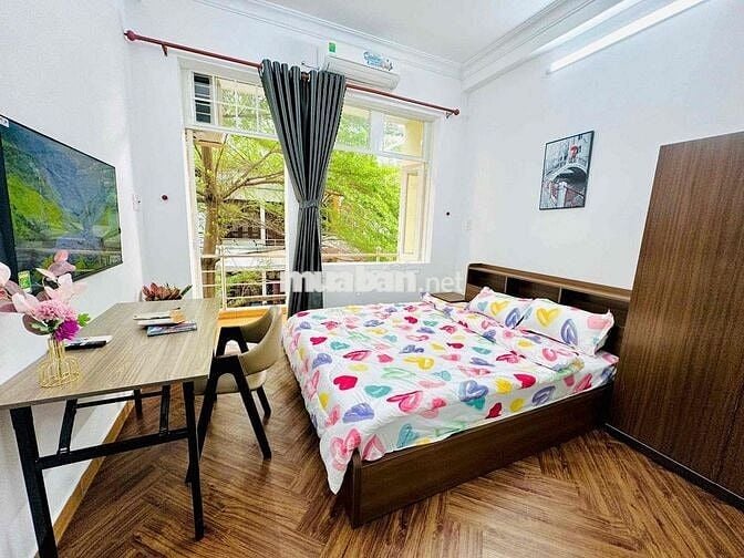 Căn Hộ 1 Phòng Ngủ Ban Công Máy Giặt Riêng Tại Nguyễn Hữu Cảnh BT