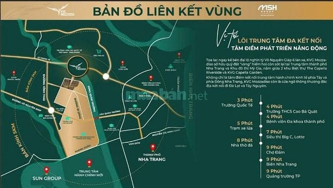 Mở bán dự án Mozzadiso gói 6 KĐT Mỹ Gia với diện tích đất 100m2 