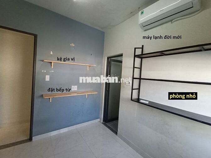 Phòng trọ đẹp 15m2, thoáng, có MLạnh,. Huỳnh Tấn Phát Q7. 2.6 triệu.
