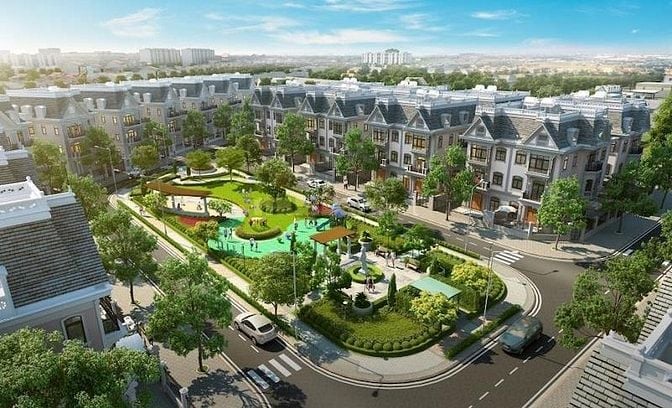 Bán biệt thự song lập Victoria, Thạnh Mỹ Lợi, 200m², 3 tầng, 51 tỷ