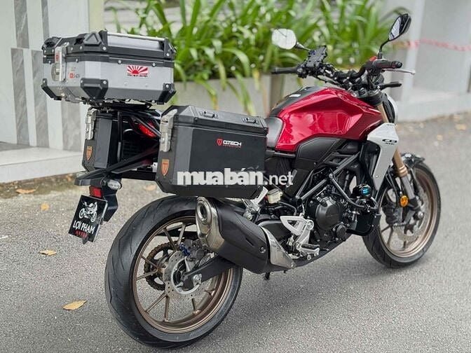 HONDA CB300R 2021 – ĐỎ ĐEN SPORT LÊN NHIỀU ĐỒ CHƠI