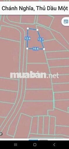 Bán đất 100m² full thổ cư trung tâm Chánh Nghĩa,gần chợ TDM Bình Dương