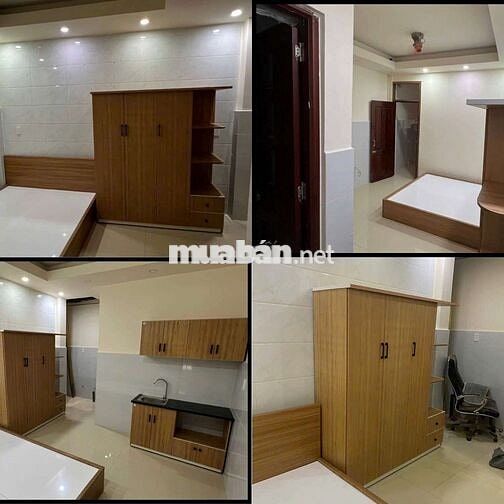 PHÒNG TRỌ STUDIO 30M2 TRỐNG SẴN 3 PHÒNG TRUNG TÂM PHÚ NHUẬN