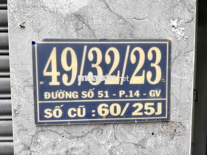 chính chủ cần bán nhà p14 Gvap