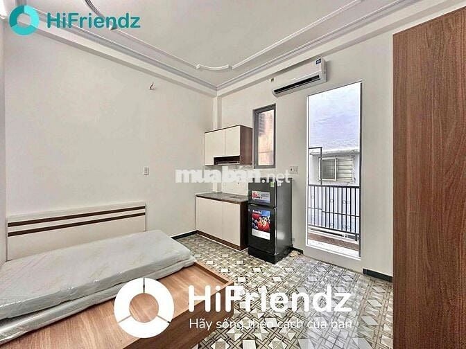 Căn hộ Studio 35m2 - Ban công - Fulll Nội Thất - Cv Gia Định- Sân bay