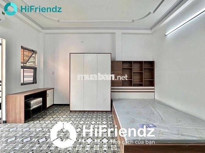 Căn hộ Studio 35m2 - Ban công - Fulll Nội Thất - Cv Gia Định- Sân bay