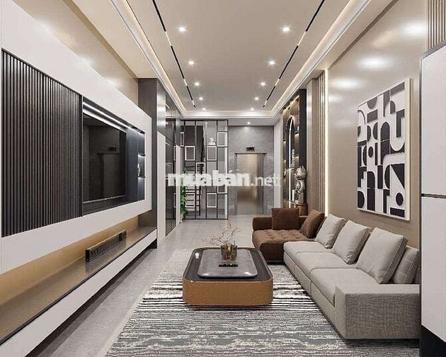 BÁN NHÀ PHỐ BỒ ĐỀ 6 TẦNG THANG MÁY GẦN HỒ - TRƯỜNG HỌC