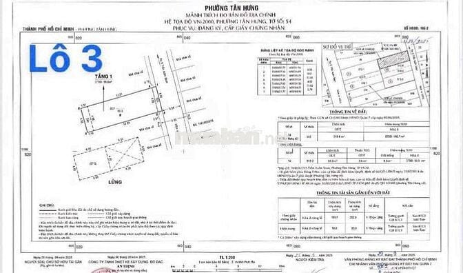 Cần bán 5 lô đất 1041 trần xuân soạn quận 7