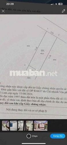 40m do hạ tiền phong mt 3,50 thông ô tô  sẵn nhà 3 tầng