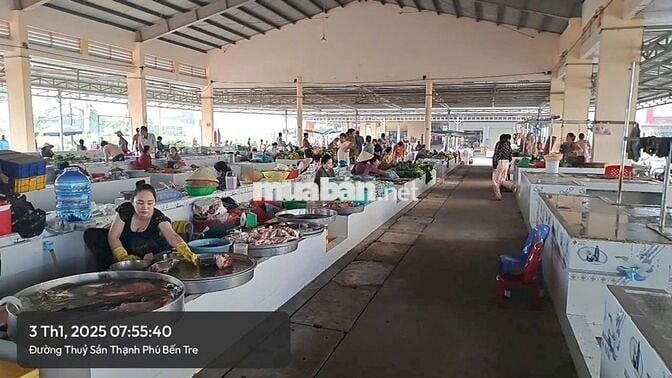 Bán đất nền ngay chợ Thạnh Phú, pháp lý rõ ràng, 115m2