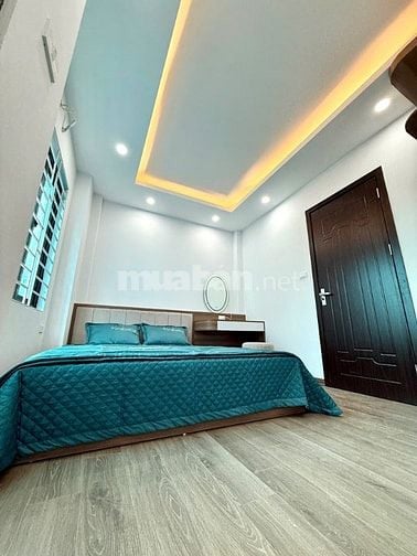BÁN NHÀ HOÀI ĐỨC - Di TRẠCH: 5 TẦNG, LÔ GÓC, DT 36M2, FULL NỘI THẤT 