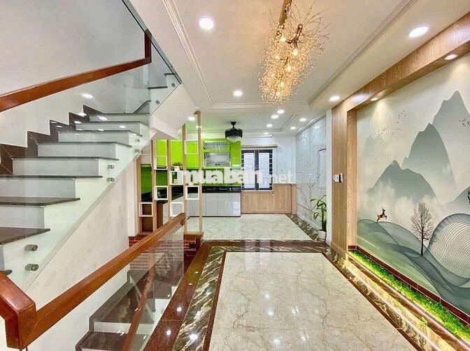 Nhà phố đồng bộ, 4,2x13, trệt lửng, 3 lầu, Lâm Thị Hố, hẻm 8m